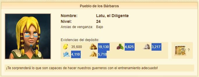 Selección de recursos en la tabla